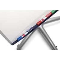 Nobo Classic Staal mobiele flipover, magnetisch