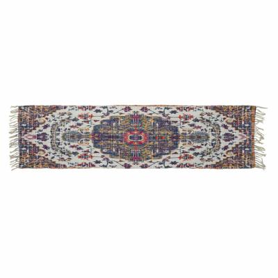 Tapijt DKD Home Decor Katoen Multicolour Chenille (60 x 240 x 1 cm)