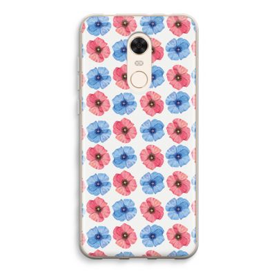 Klaproosjes: Xiaomi Redmi 5 Transparant Hoesje