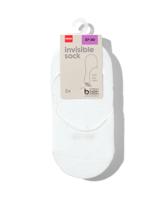 HEMA Kinder sneakersokken met katoen - 5 paar wit (wit)