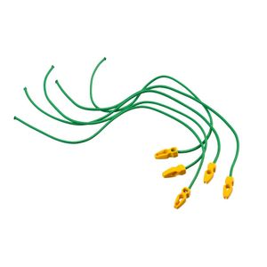 Nature elastische band met clip