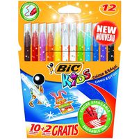 Colour & Erase viltstiften (12 stuks)