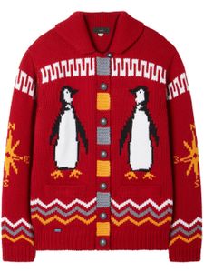 Alanui cardigan For The Love Of Penguin - Rouge