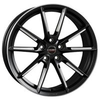 BORBET LX black matt spoke rim polished