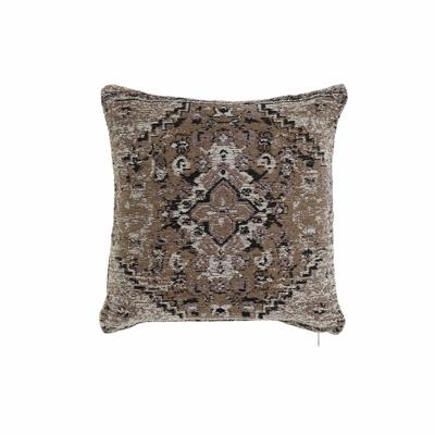 Kussen DKD Home Decor Plastic Wit Bruin Zwart Rechthoekig Vierkant Arabisch 45 x 12 x 45 cm