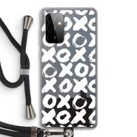 XOXO: Samsung Galaxy A72 5G Transparant Hoesje met koord