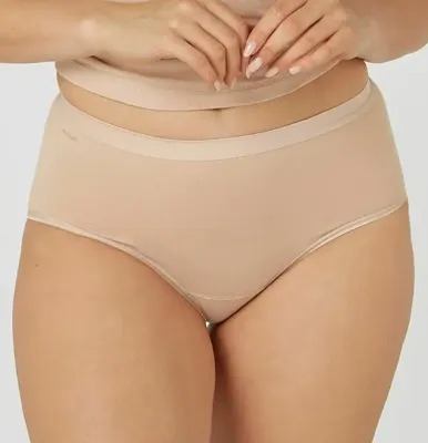 2-Pack midi dames slips - 32280 - Organic - Biologisch katoenen dames heup slips - Vrouwen ondergoed