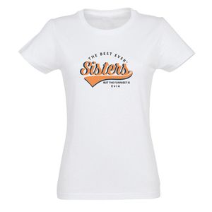 T-shirt voor vrouwen bedrukken - Wit - XXL