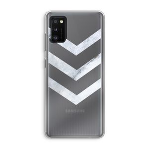 Marmeren pijlen: Samsung Galaxy A41 Transparant Hoesje