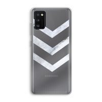 Marmeren pijlen: Samsung Galaxy A41 Transparant Hoesje