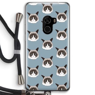 It's a Purrr Case: Xiaomi Mi Mix 2 Transparant Hoesje met koord
