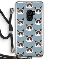 It's a Purrr Case: Xiaomi Mi Mix 2 Transparant Hoesje met koord