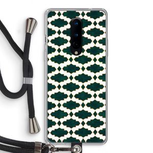 Moroccan tiles: OnePlus 8 Transparant Hoesje met koord