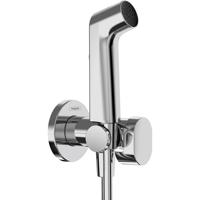 Hansgrohe bidethanddouche 1jet EcoSmart voor warm water met douchehouder en doucheslang 125 cm chroom 29232000
