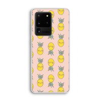 Ananas: Samsung Galaxy S20 Ultra Transparant Hoesje