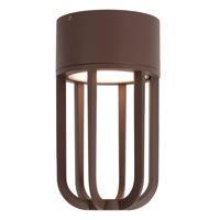 Lucide WELLS - Plafonnière Binnen/Buiten - Ø 10 cm - LED - 1x8W 2700K - IP54 - Roest bruin | Essential Lucide WELLS - Plafonnière Binnen/Buiten - Ø 10 cm - LED - 1x8W 2700K - IP54 - Roest bruin | Essential