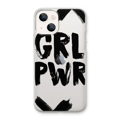 Girl Power #2: iPhone 13 mini Transparant Hoesje