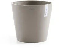 Ecopots Amsterdam Taupe Ø30 x H26,3 cm