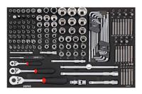 Sonic Doppenset 1/4", 3/8" & 1/2", 160-delig 316001