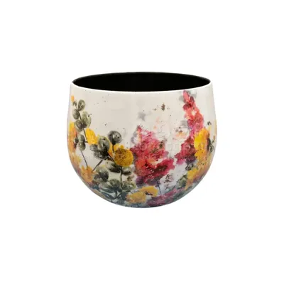 Bloempot Lammie Floral White Ø21cm