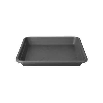 Elho universele schotel vierkant 25 cm antraciet