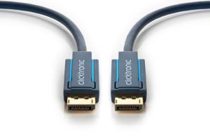 ClickTronic 70713 DisplayPort kabel 5 m Blauw