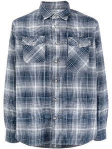 Woolrich chemise boutonnée à carreaux - Bleu