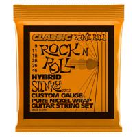 Ernie Ball 2252 Classic Pure Nickel Hybrid Slinky Snaren (9-46)