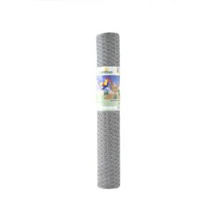 Zeskant verzinkt 13 x 0.7mm 50cm x 5m - Giardino