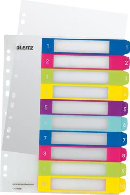 Leitz WOW printbare index, 10 tabs