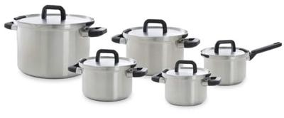 BK Pannenset Flow Cool - RVS - 5 Delig