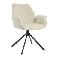 by fonQ Riven Eetkamerstoel - Beige by fonQ Riven Eetkamerstoel - Beige