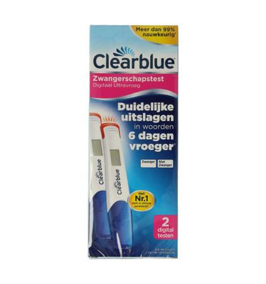 Zwangerschapstest digitaal ultravroeg (10 mIU/ml) Zwangerschapstest digitaal ultravroeg (10 mIU/ml)