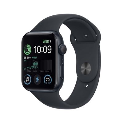Apple Watch SE GPS 44MM Midnight Alu - Midnight sport band