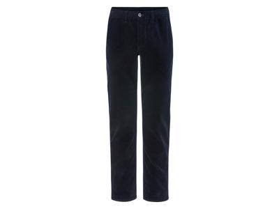 LIVERGY Corduroy heren broek (Marineblauw, XL)