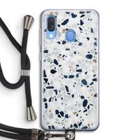 Terrazzo N°1: Samsung Galaxy A40 Transparant Hoesje met koord