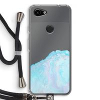 Fantasie pastel: Pixel 3a Transparant Hoesje met koord