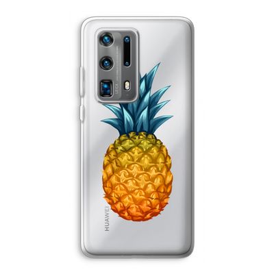 Grote ananas: Huawei P40 Pro Plus Transparant Hoesje