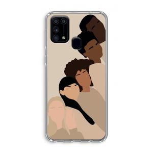 Sweet creatures: Samsung Galaxy M31 Transparant Hoesje