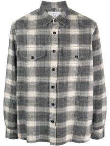 Woolrich chemise en flanelle à carreaux - Gris