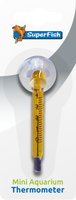 Superfish Compacte Aquarium Thermometer 6 cm - Zuignap, Precieze Watertemperatuurmeting