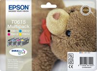 Epson Teddybear Multipack 4-kleur T0615 DURABrite Ultra Ink