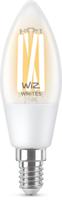 WiZ Filament kaarslamp transparant 40 W C35 E14