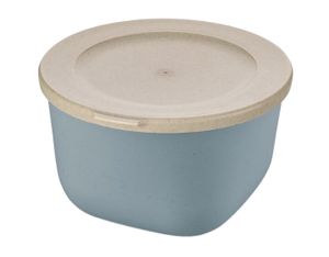 Koziol - Vershouddoos, Kom met Deksel, 1 L, Natuur Bloemen Blauw, Organic Bio-Circular - Koziol Connect Box