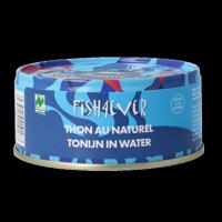 Fish 4 Ever Tonijnstukken in water 160 Gram