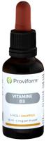 Proviform Vitamine D3 5mcg druppels