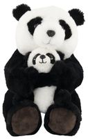 HEMA Knuffel Panda Met Baby - thumbnail