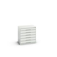 Bott Verso Schuifladenkast | 800x550x800mm | 6 Laden | RAL 7035 - 16925114.16 Bott Verso Schuifladenkast | 800x550x800mm | 6 Laden | RAL 7035 - 16925114.16