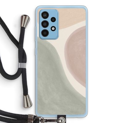 Geo #6: Samsung Galaxy A52 Transparant Hoesje met koord