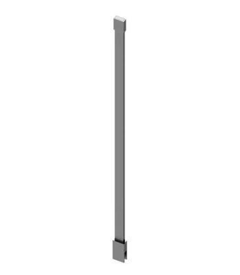 SaniClear Redro stabilisatiestang plafondbevestiging 120 cm gunmetal